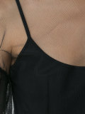 sheer tulle dress