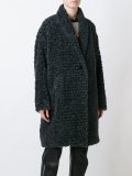 'Adams'人造皮草大衣