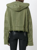 Polonium zipped hoodie