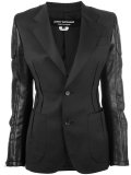 contrast blazer 