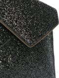 sequin embellished clutch