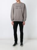 'city limit' print sweatshirt