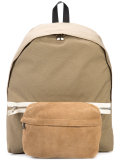 zipped backpack