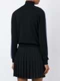 frayed panel cardigan 