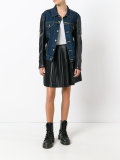 printed denim jacket 