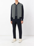 snap-up bomber jacket