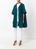 cropped sleeves coat