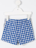 checked shorts 