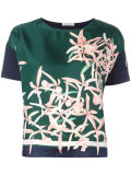 floral print top