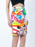 'Powerpuff Girls'铅笔半身裙