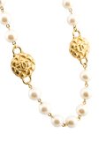 faux pearl necklace