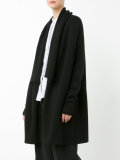 shawl lapel cardi-coat