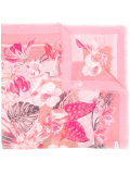 floral print scarf 