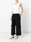 rouched trousers