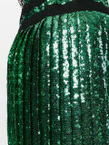 pleated sequin skirt 