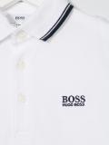 embroidered logo polo shirt 