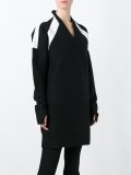 long V-neck jumper