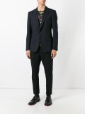 peaked lapel blazer