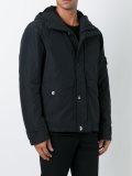 padded hooded jacket