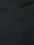 flared high-waisted trousers