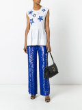 star print blouse
