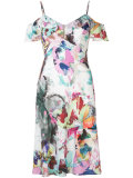 abstract print dress 