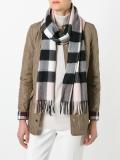 checked scarf