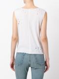 distressed tank top