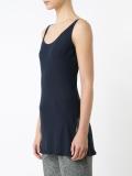 long round-neck tank