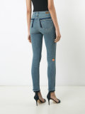 embroidered 'Hoxton' jeans