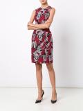 embroidered shift dress