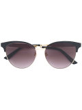 cat eye engraved sunglasses