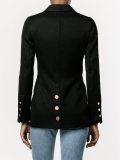 raw edge oversized jacket