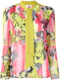 floral print blouse 