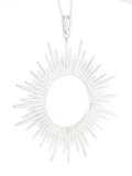 Sunrays pendant necklace