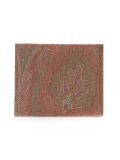 paisley print wallet