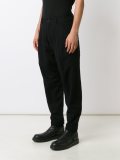 drop-crotch trousers