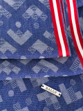 geometric pattern scarf