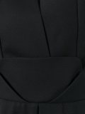 panelled V-neck dress