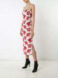 floral print fitted dress