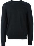 contrast shoulder pullover