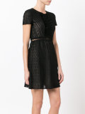 ruffled trim dress 
