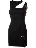 cut out asymmetric dress