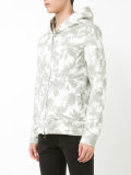 palm tree print hoodie 
