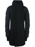 funnel neck padded coat  