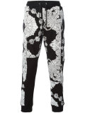 drawstring printed track pants 