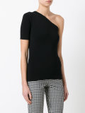 single shoulder blouse