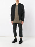 straight cropped jeans