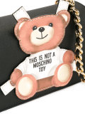 toy bear paper cut out crossbody bag