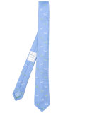 dog jacquard tie